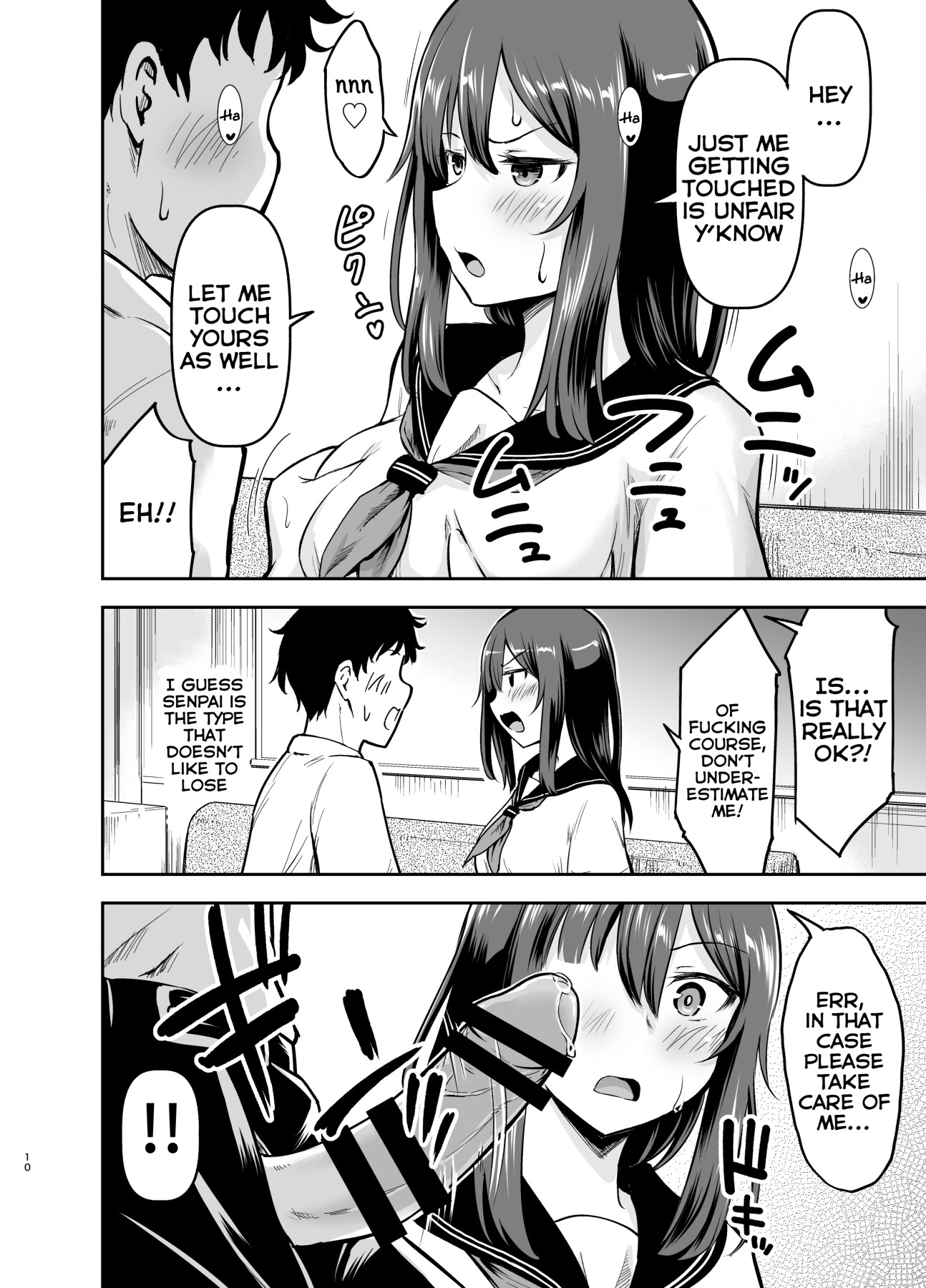 Hentai Manga Comic-My Senpai and I Have Sex-Read-9